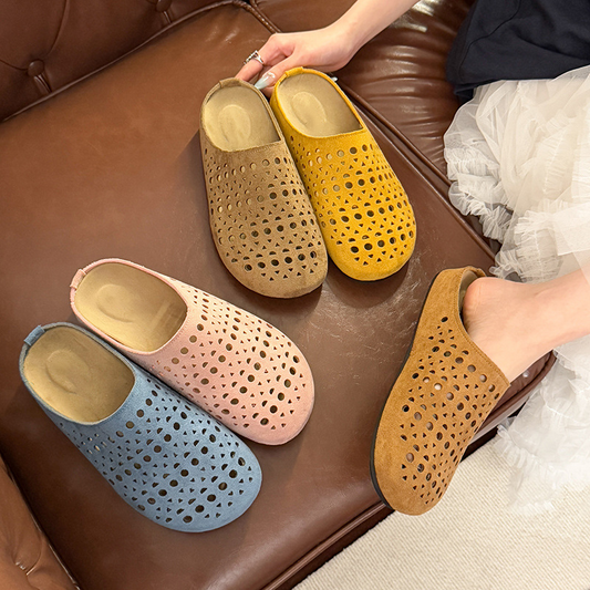✨ 👟 Sandale aerisite, cu design ajurat și antiderapante