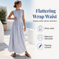 👗 Rochie Maxi Casual cu Dungi, Fără Mâneci pentru Femei 🎀👗