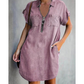 👗 Rochie casual din denim pentru femei