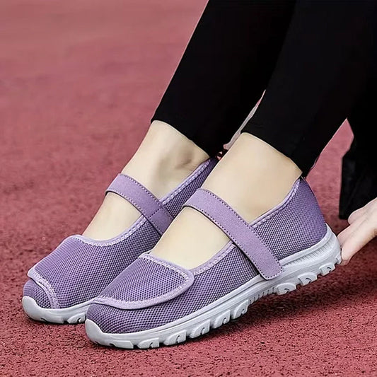 ✨ 👟 🧘 Pantofi de mers pentru femei, din plasă respirabilă – Ramburs la livrare 👟