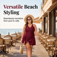 🩱 Costum de baie elegant, în culori uni, de dimensiuni mari