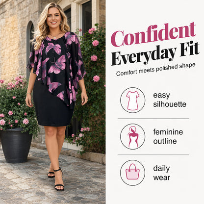 Rochie cu imprimeu floral pentru femei