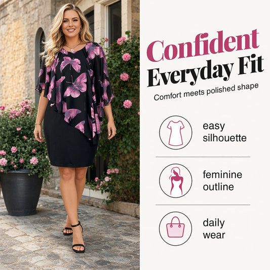 Rochie cu imprimeu floral pentru femei