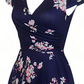 👗 Rochie elegantă cu imprimeu pentru femei