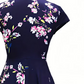 👗 Rochie elegantă cu imprimeu pentru femei
