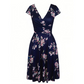 👗 Rochie elegantă cu imprimeu pentru femei