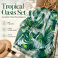 🌸 50% OFF NOW! 🌸Women Tropical Print 3-Piece Swimwear Set