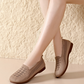 Női légáteresztő, repülő kötésű slip-on cipő