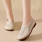 Női légáteresztő, repülő kötésű slip-on cipő