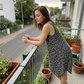👗 Rochie de damă cu imprimeu leopard și bretele, mărimi mari