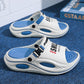 ✨ 🩴 Șlapi pentru bărbați, pentru casă, cu talpă groasă, moale și anti-alunecare