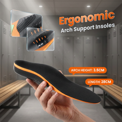 ✨ 👣☁️ Talpbetét ergonomikus lábboltozat-támasszal – unisex 👫 Nyomáscsökkentő kényelem és zökkenőmentes 🌿
