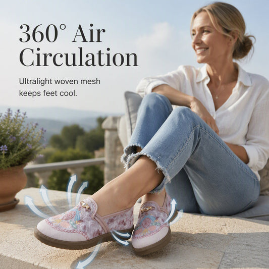 ✨ Respirabil, confortabil mocasin textil