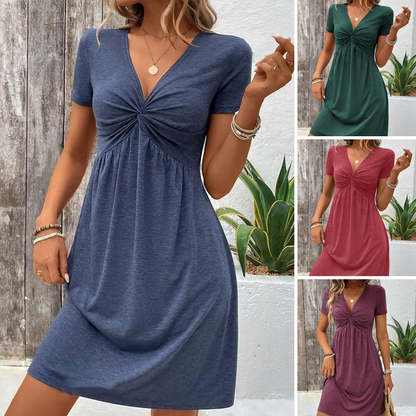 ✨ Rochie cu decolteu în V pentru femei