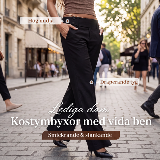 ✨ 🌺💐Pantalon eleganți de costum evazați pentru femei