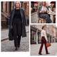 ✨ 🌺💐Pantalon eleganți de costum evazați pentru femei