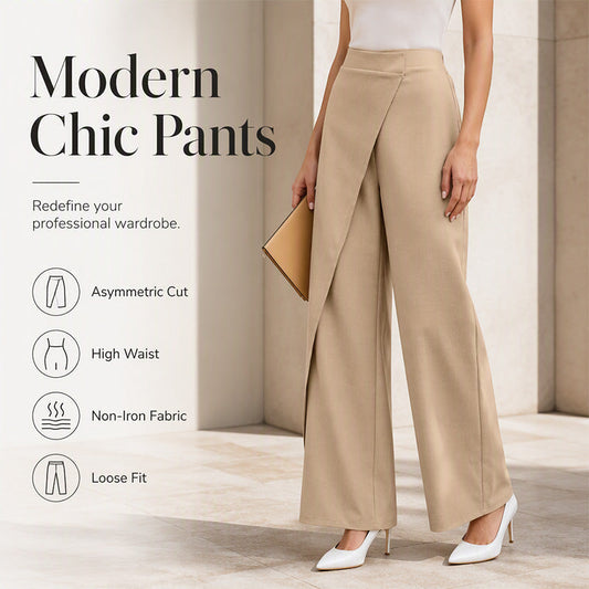 ✨ Pantaloni largi de damă la modă