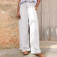 👕 Pantaloni casual pentru femei, cu șnur și picior larg