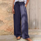 👕 Pantaloni casual pentru femei, cu șnur și picior larg