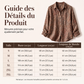 Chemise décontractée imprimée vintage pour femme