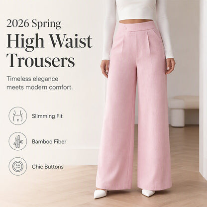 👖 ✨Pantaloni eleganți cu croi larg pentru femei