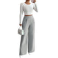 👖 ✨Pantaloni eleganți cu croi larg pentru femei
