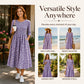 💃Rochie pentru Femei cu Imprimeu Floral și Volane