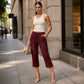 👖 👖 Pantaloni Capri Cargo Casual pentru Femei