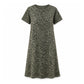 👗 Rochia casual pentru femei cu imprimeu leopard