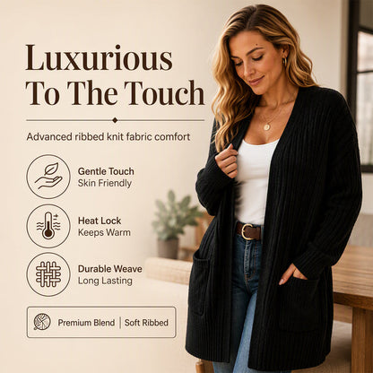 🍂 Cardigan tricotat manual pentru femei