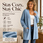 🍂 Cardigan tricotat manual pentru femei