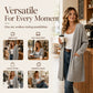 🍂 Cardigan tricotat manual pentru femei
