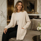🍂 Cardigan tricotat manual pentru femei