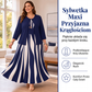 ✨ Rochie și cardigan asortate, cu model geometric