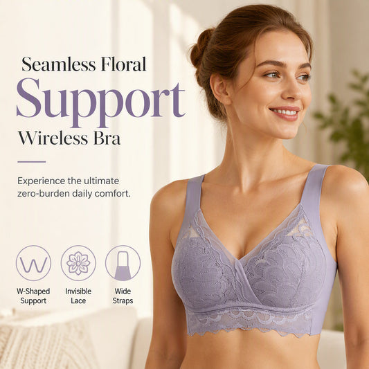 🎀 Sutien din dantelă fără sârmă pentru femei