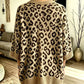 ✨ Cardigan Tricotat pentru Femei, Model Leopard, Elegant