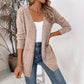 ✨ Cardigan tricotat casual pentru femei, cu deschidere în față