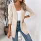 ✨ Cardigan tricotat casual pentru femei, cu deschidere în față