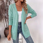 ✨ Cardigan tricotat casual pentru femei, cu deschidere în față