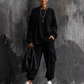 👖 Set pentru femei de zi cu zi, compus dintr-un top cu guler rotund și pantaloni cargo