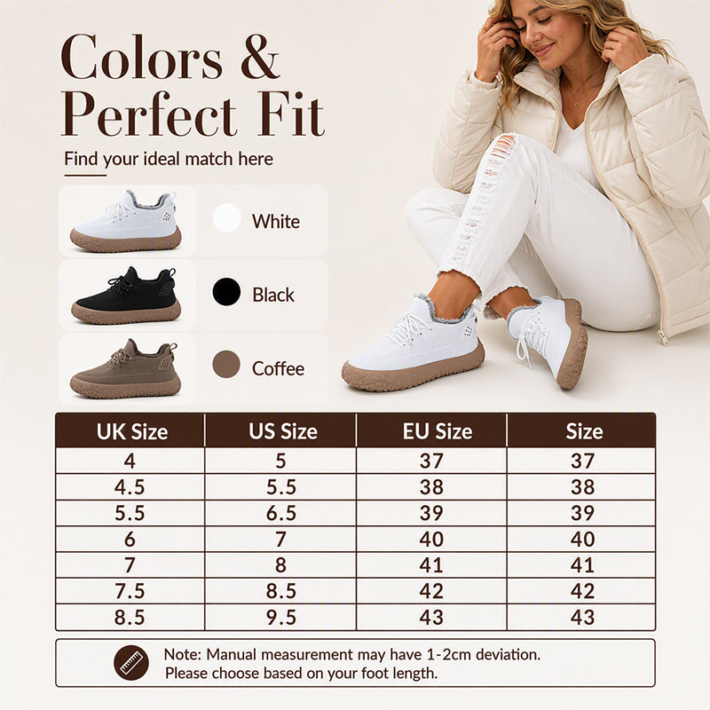 👟 Women's Casual Plush-Lined Winter Shoes