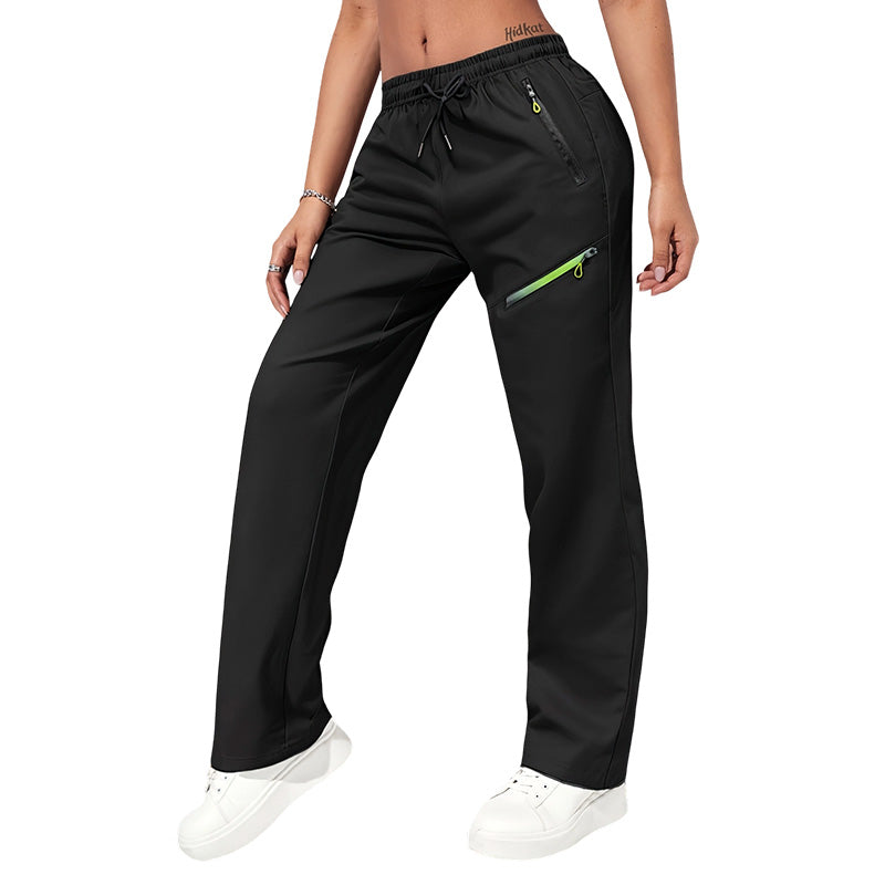 👖 Women's Casual Athletic Pants with Zipper Pockets