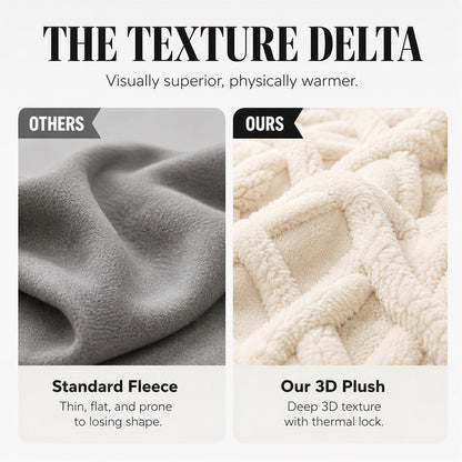 👖 Women's Plush Cable Knit Hoodie & Pants Set