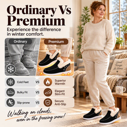 Women's Winter Plush-Lined Snow Boots