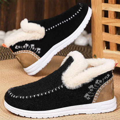Women's Winter Plush-Lined Snow Boots