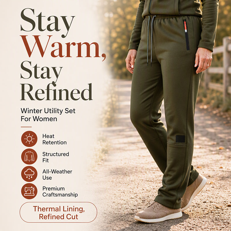 Unisex Winter Outdoor Thermal Sweatpants