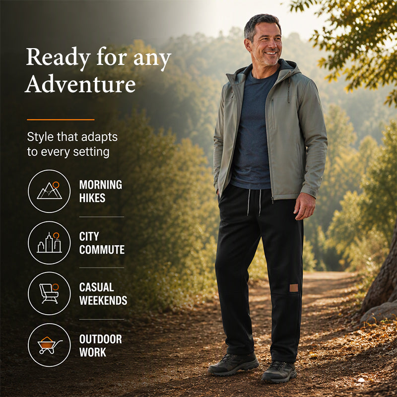 Unisex Winter Outdoor Thermal Sweatpants