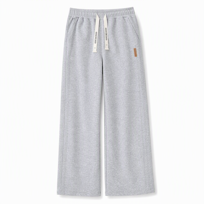 👖 Men's Loose Fit Straight Leg Sweatpants Thick Casual Wide Leg Sports Pants for Autumn and Winter