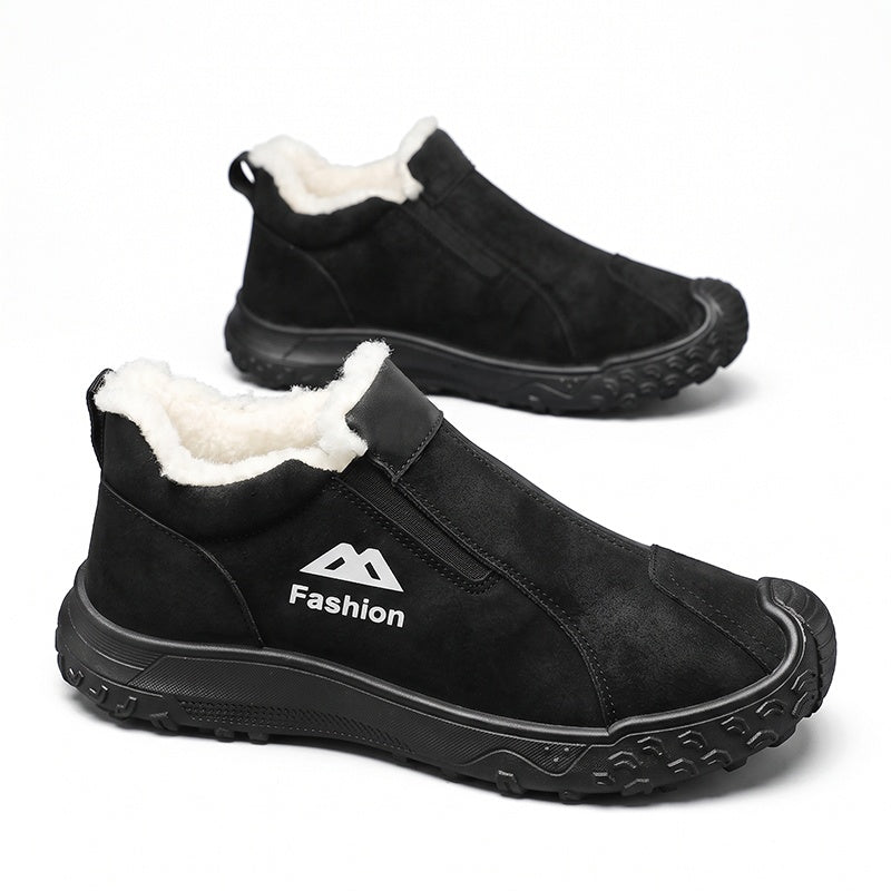 👕 Men's Winter Plush-Lined Walking Shoes