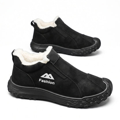 👕 Men's Winter Plush-Lined Walking Shoes